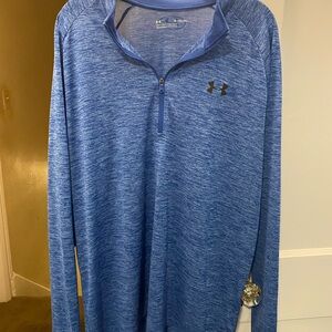 Under Armour Blue Quarter-Zip Pullover